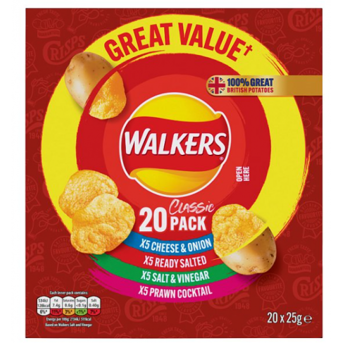 Walkers Classic Variety Box
