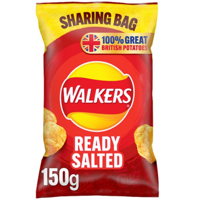 Walkers Ready Salted 150g